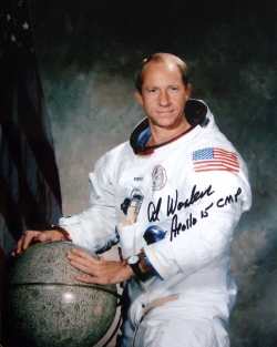 Al Worden signed photograph