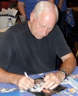 Al Worden signing Ciaran's photograph