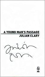 Julian Clary signature in the title page of his autobiography 'A Young Man's Passage'