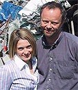 Robert Llewellyn with Lisa Rogers