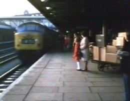 The Ragman's Daughter - Nottingham Midland Station from where Tony leaves to go to borstal