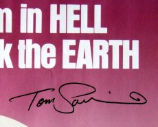 Tom Savini autograph on 'Dawn of the Dead' poster