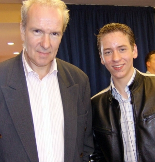Thomas Wheatley with Ciaran Brown