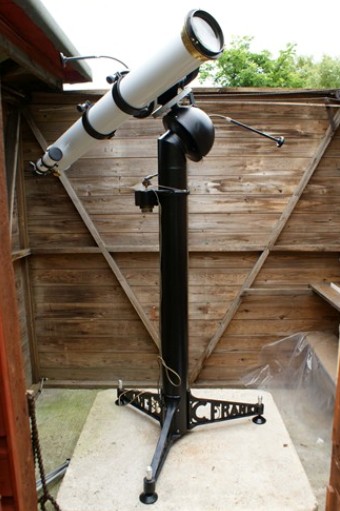 Ciaran Brown visits Farthings, home of astronomer Sir Patrick Moore