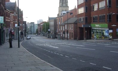 Derby Road, Nottingham in 2008