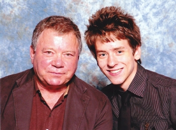 William Shatner with Ciaran Brown