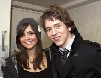 Jenna-Louise Coleman with Ciaran Brown