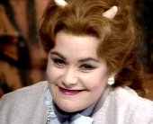 Dawn French as Satan in 'The Young Ones'
