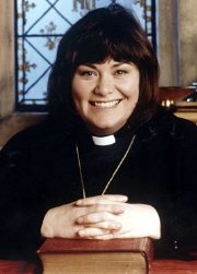 Dawn French as Rev. Geraldine Granger in 'The Vicar of Dibley'