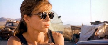 Linda Hamilton as Sarah Connor in 'Terminator 2: Judgment Day'
