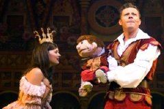 Jenna-Louise Coleman & Paul Zardin in the pantomime 'Jack and the Beanstalk' at Nottingham's Theatre Royal