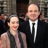 Rory Kinnear with his wife Pandora in 2012