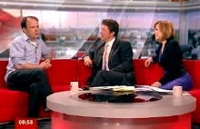 Rory Kinnear interviewed by Charlie Stayt and Sian Williams on BBC Breakfast in March 2011