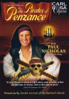 Poster for the Carl Rosa production of Gilbert & Sullivan's 'The Pirates of Penzance' in 2010