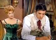 Leonard Nimoy & Karen Sharpe in the 'Bonanza' episode 'The Ape' (1960)