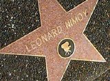 Leonard Nimoy's star on the Hollywood Walk of Fame