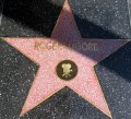 Sir Roger Moore's plaque on the 'Hollywood Walk Of Fame'