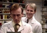 Christopher Timothy & Peter Davison in 'All Creatures Great and Small' 