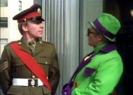 Christopher Timothy & Dick Emery in a sketch from 'The Dick Emery Show' (1976)
